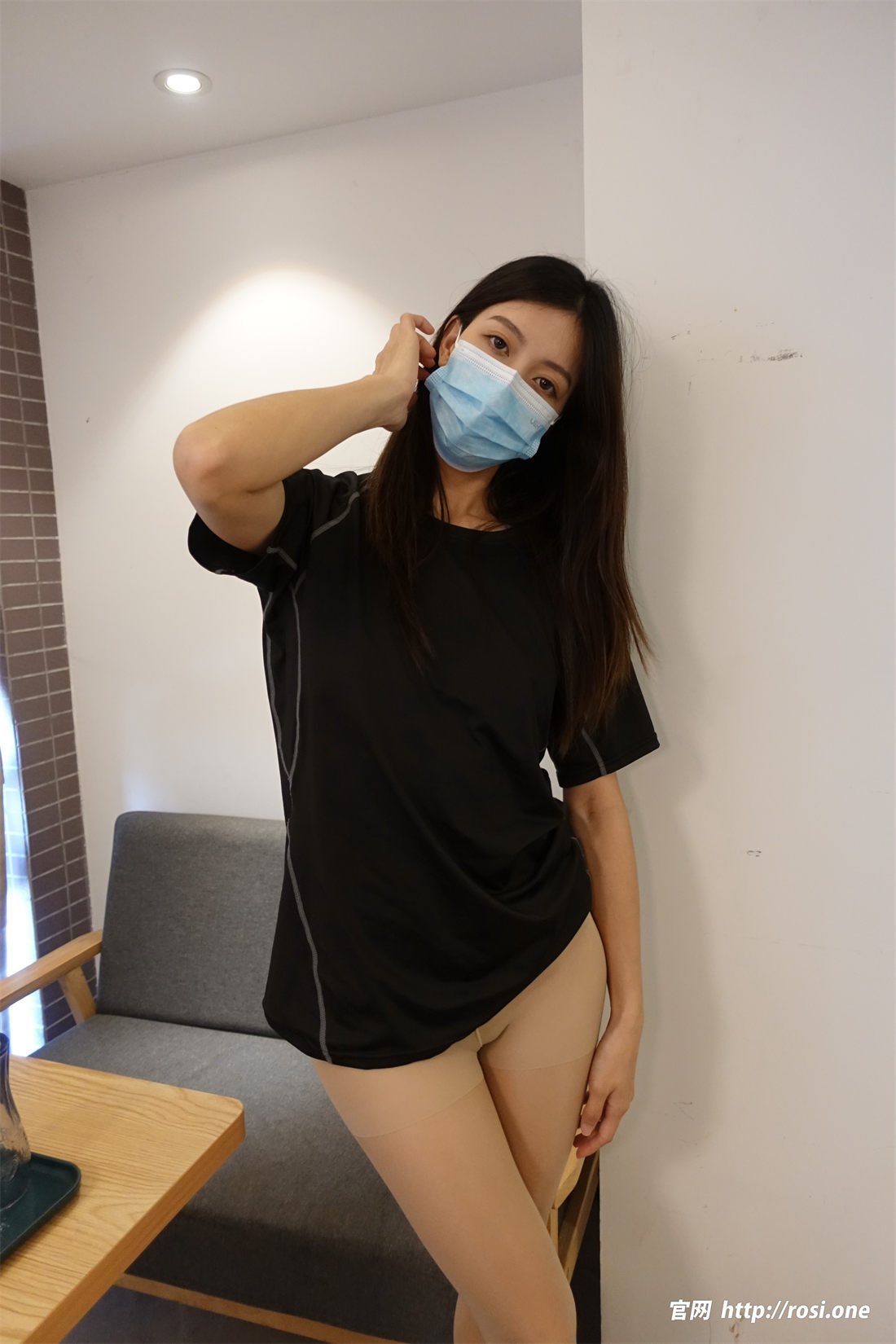 rosi口罩美女写真